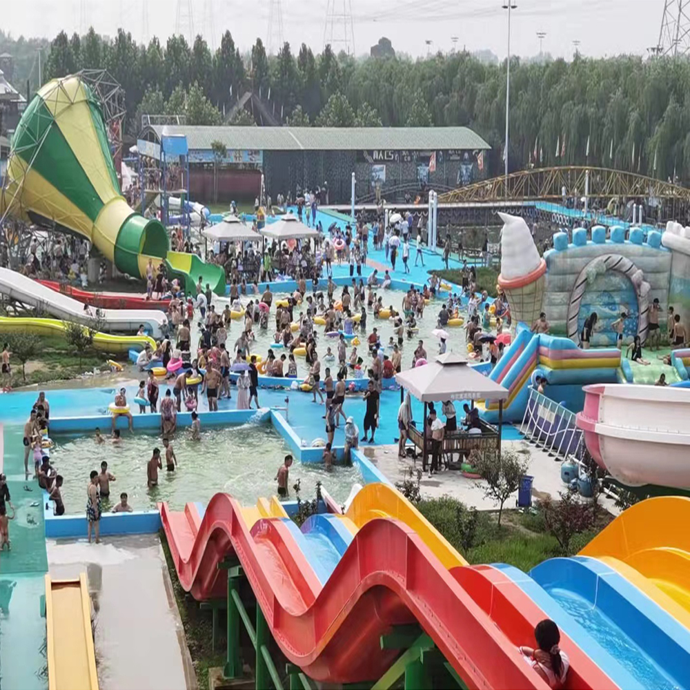 香河杨家寨水上乐园 图片 泡沫网 Paomo Com